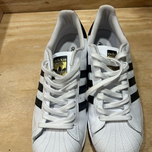 ADIDAS ORIGINALS SUPERSTAR SHELLTOE MEN\'S US 11 WHITE / BLACK / EG4958 main image 6